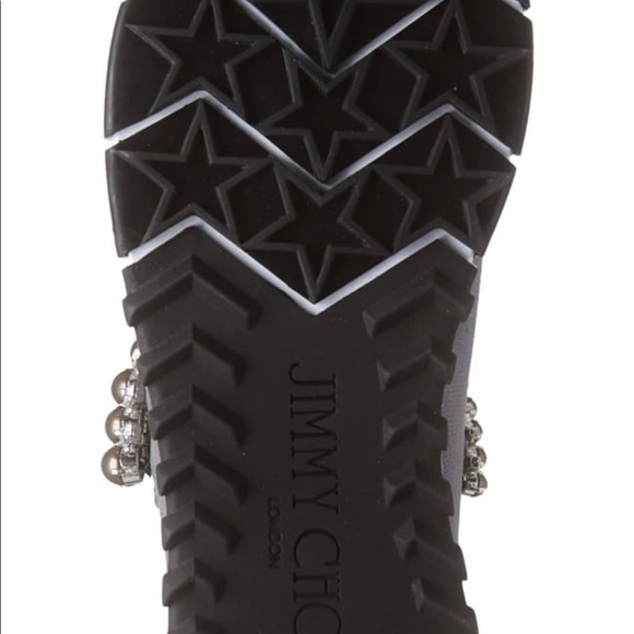 Jimmy Choo Verona embellished knit sneaker - Picture 6 of 6